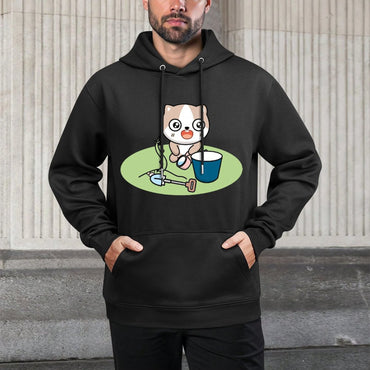 IPBR 250g Hooded Pocket Sweatshirt Front GraphicMen's Hooded  Sweatshirt4000963