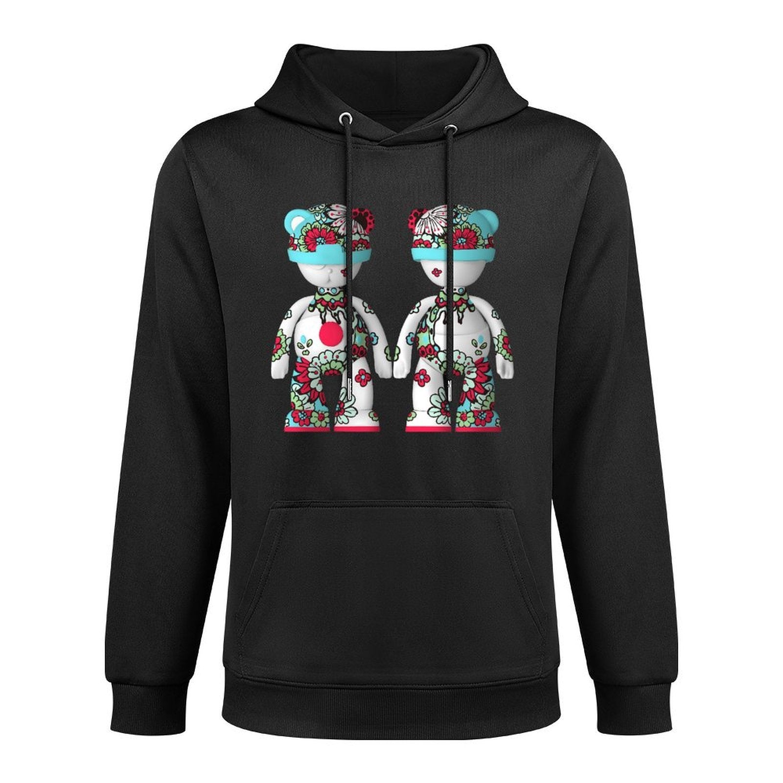 Hoodie Front PatternSimpleFit Soft-Touch