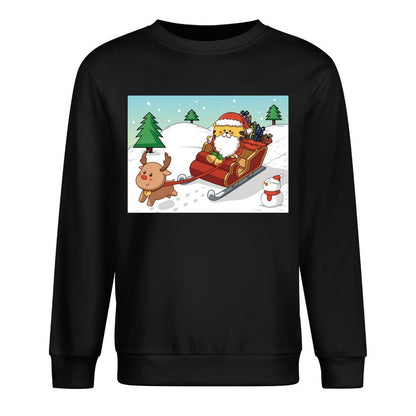 Front Patterned Long Sleeve TopDesign-Your-Own Double-Stitched