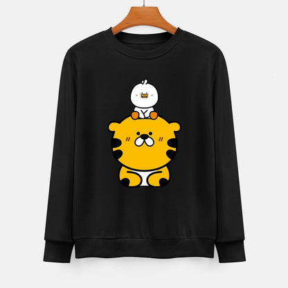  Front Patterned Long Sleeve TopWeekend Pocket Tee