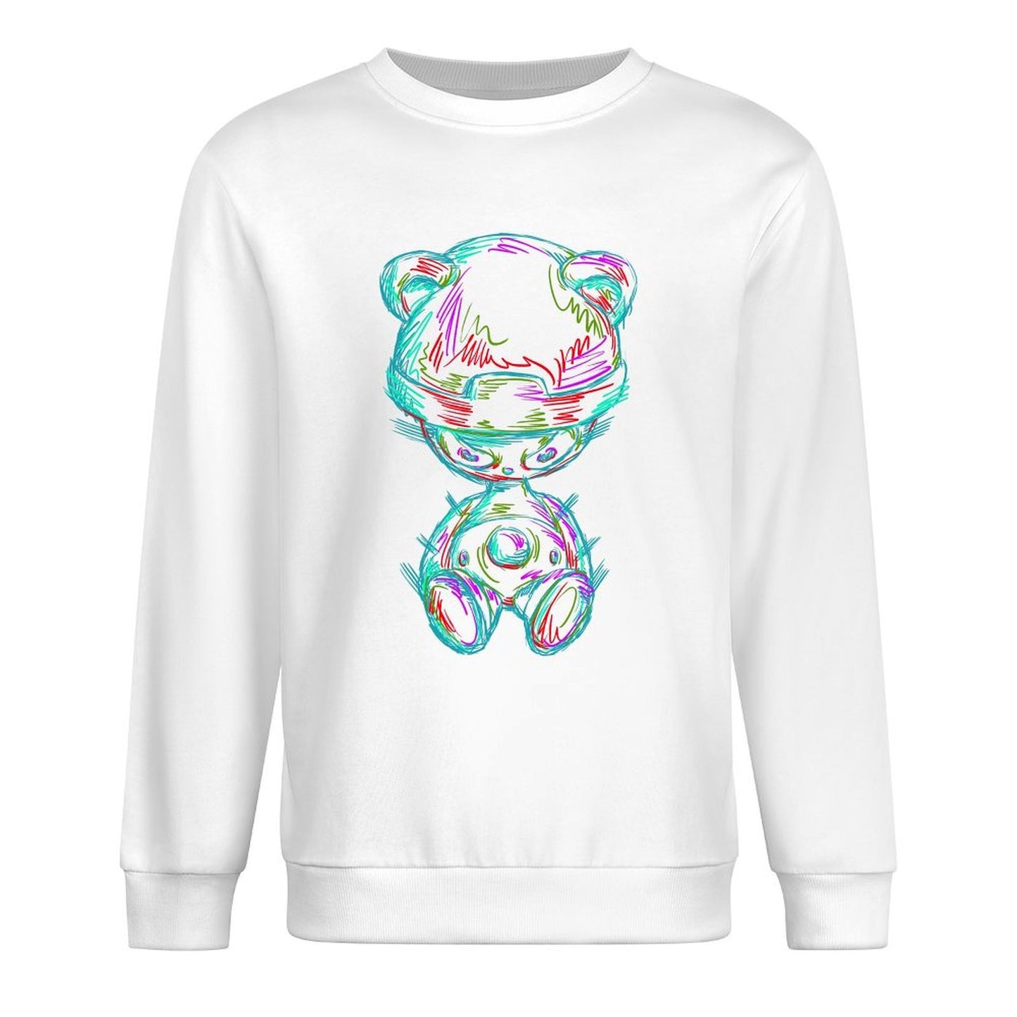IPIB 250g Crew Neck Long Sleeve Sweatshirt Front GraphicCrew Neck Long Sleeve Sweatshirt6000055-2