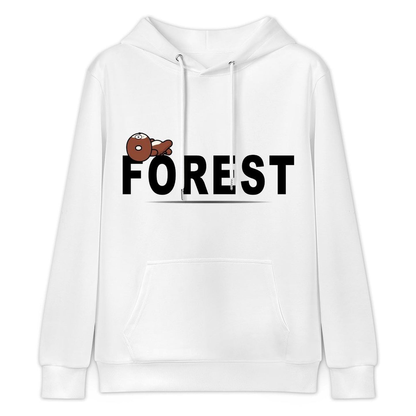 ClassicFit Sleek Front Graphic Hoodies
