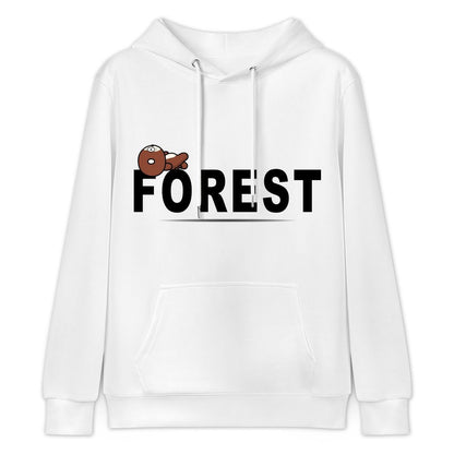 ClassicFit Sleek Front Graphic Hoodies