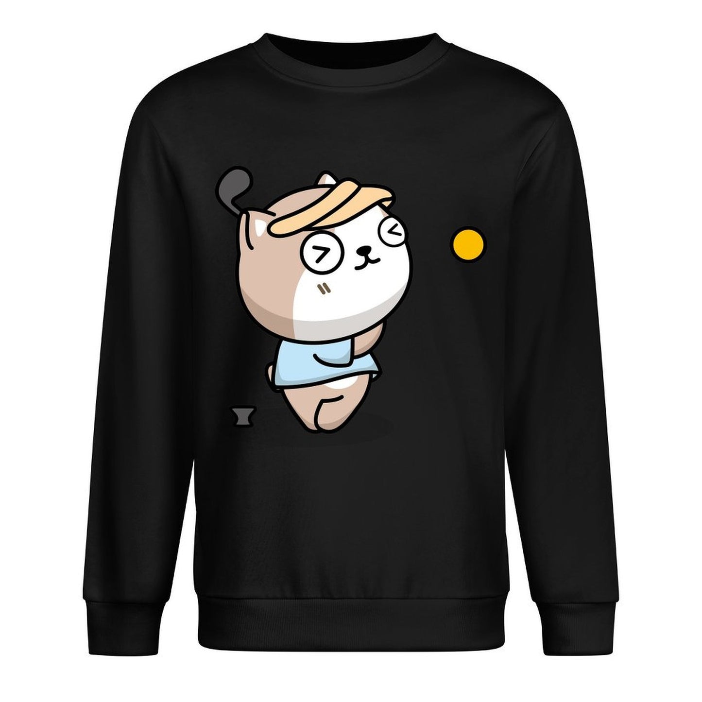 IPBR 250g Crew Neck Long Sleeve Sweatshirt Front GraphicCrew Neck Long Sleeve Sweatshirt4000115