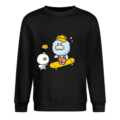 Front Patterned Long Sleeve TopUltra Durable Chill