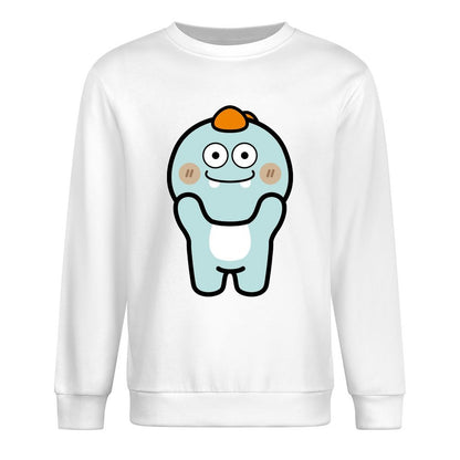 Front Patterned Long Sleeve TopStudio Tear-Resistant