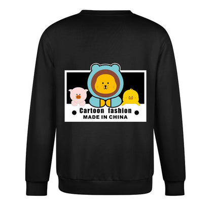 Crew Neck Long Sleeve Sweatshirt 4000693