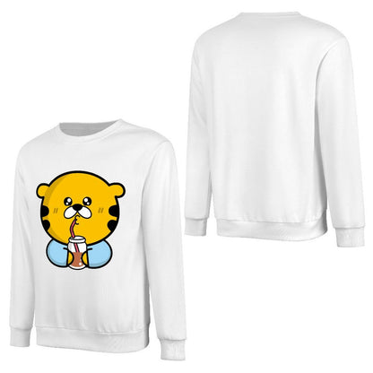 Front Patterned Long Sleeve TopModernFit Signature