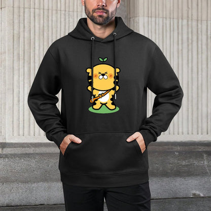Pocket Tee Crew Neck Front Graphic Hoodies