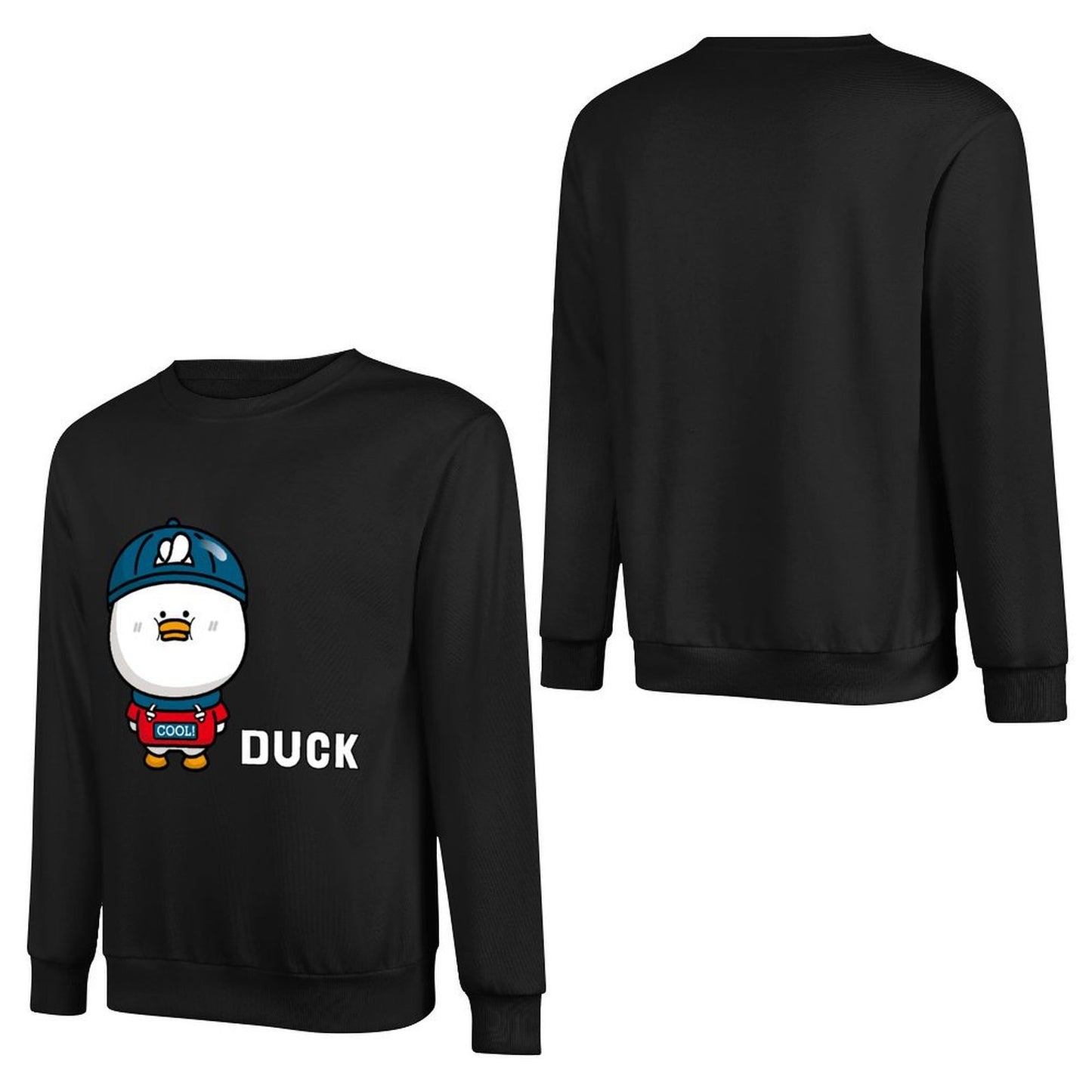 Front Patterned Long Sleeve TopNeutral Double-Stitched