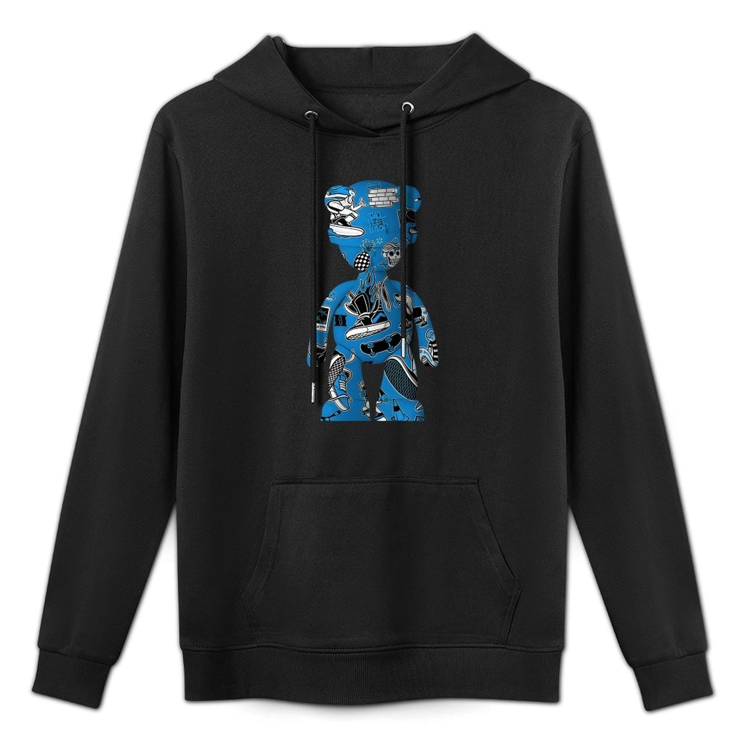 IPIB 250g Hooded Pocket Sweatshirt Front GraphicMen's Hooded  Sweatshirt6000118-3