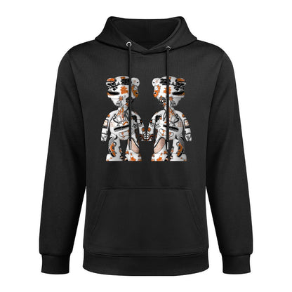 IPIB 250g Hooded Pocket Sweatshirt Front GraphicMen's Hooded  Sweatshirt6000085-3