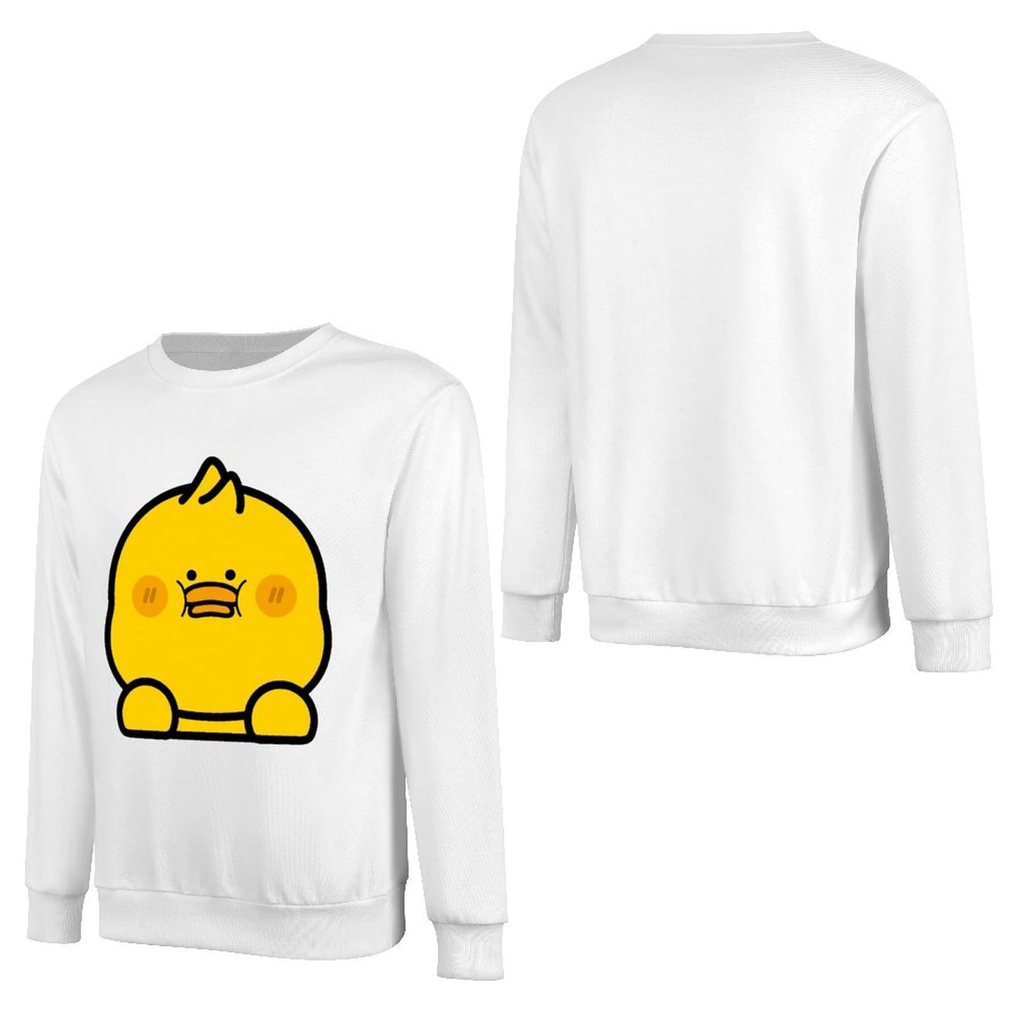 Front Patterned Long Sleeve TopActive Design-Your-Own