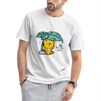Slim Fit Simple Front Graphic T-shirt