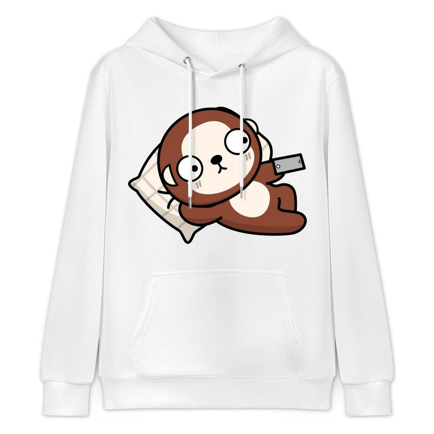 Natural Ultra Durable Front Graphic Hoodies