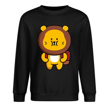 Front Patterned Long Sleeve TopComfortFit Bold