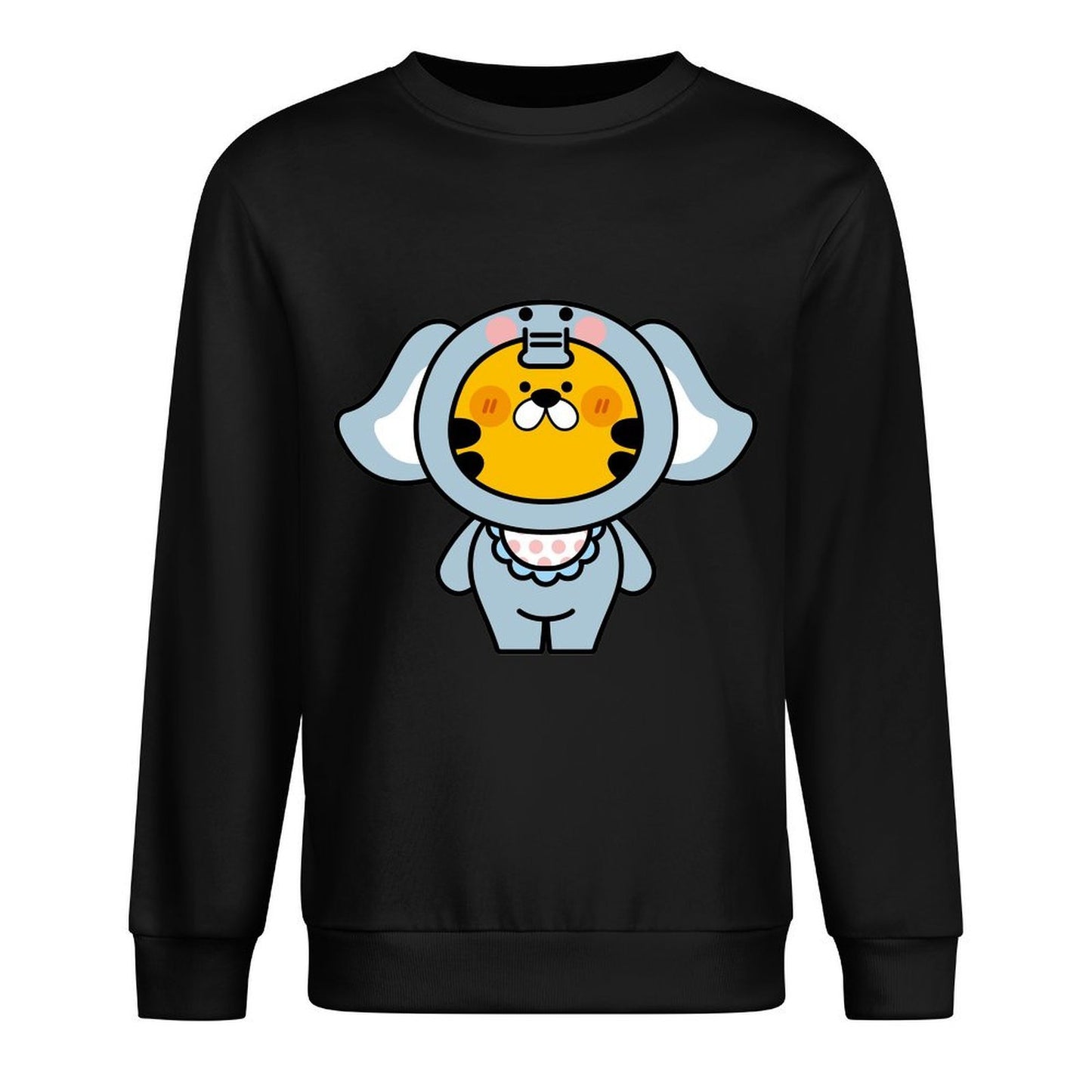 Front Patterned Long Sleeve TopComfortFit ActiveLine