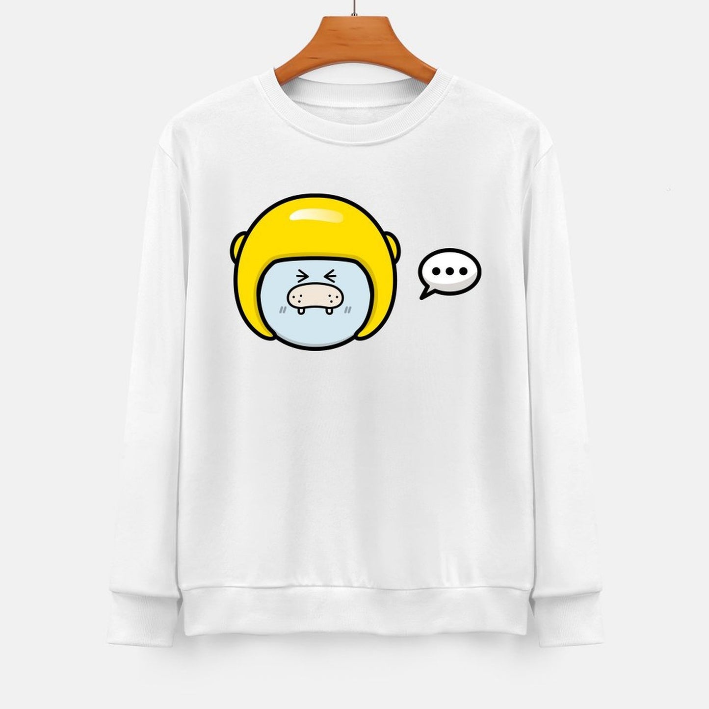 Front Patterned Long Sleeve TopDailyFit Vibrant Colors