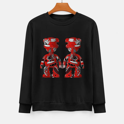 IPIB 250g Crew Neck Long Sleeve Sweatshirt Front GraphicCrew Neck Long Sleeve Sweatshirt6000084-1