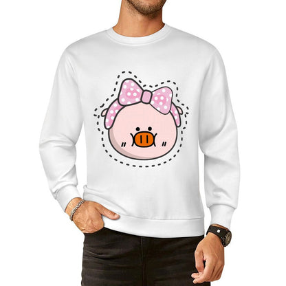 Front Patterned Long Sleeve TopModern ActiveWear