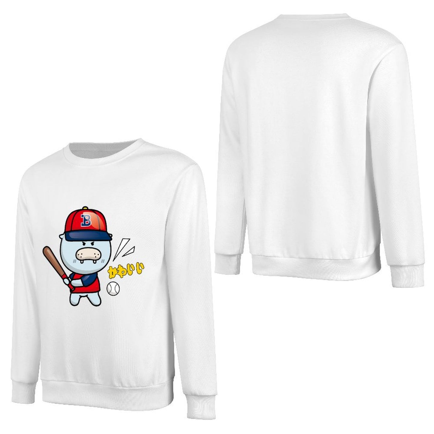 Front Patterned Long Sleeve TopPrint-Ready StreetLine