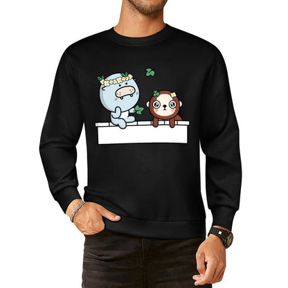 Front Patterned Long Sleeve TopNeutral CleanCut