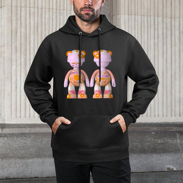 IPIB 250g Hooded Pocket Sweatshirt Front GraphicMen's Hooded  Sweatshirt6000080-6