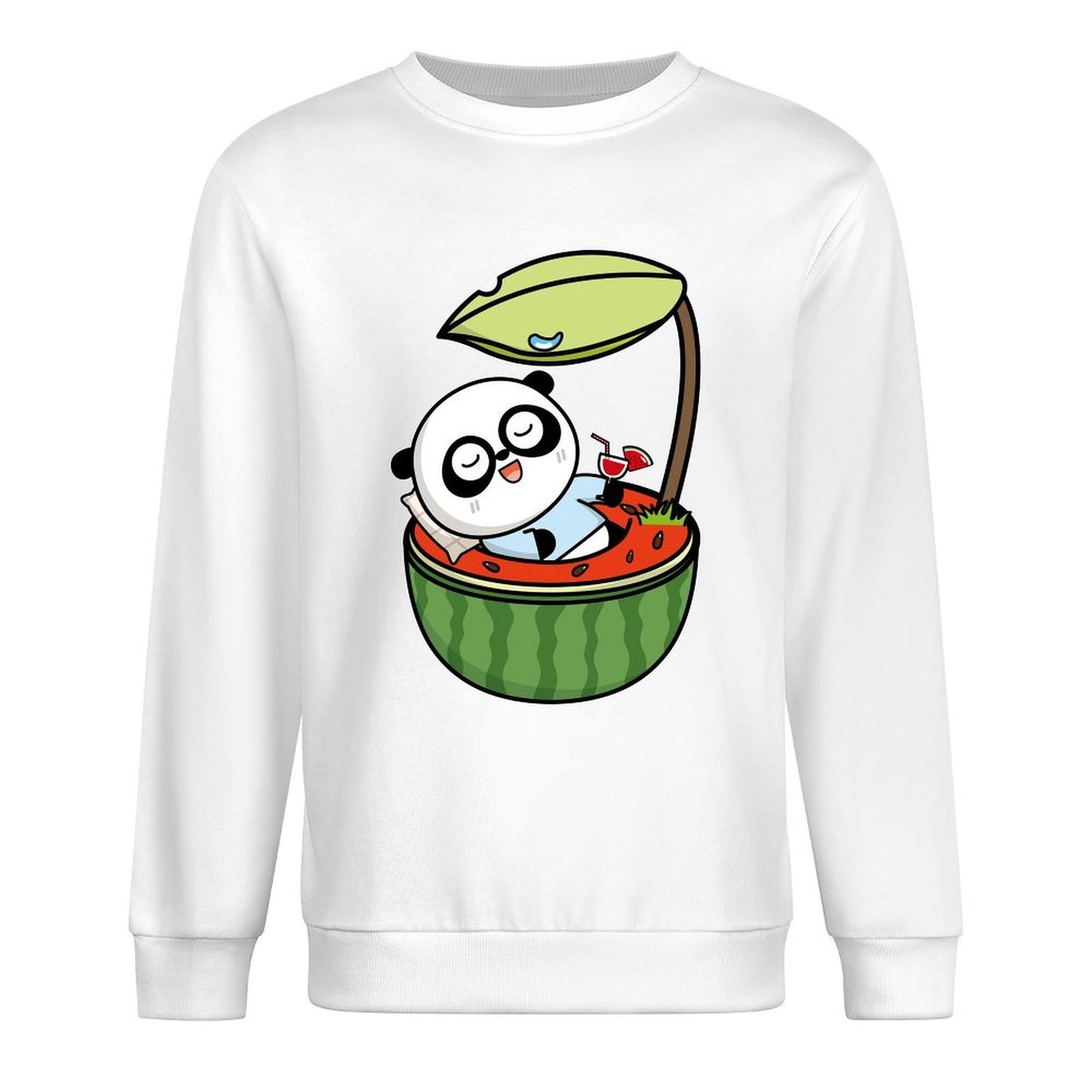 Front Patterned Long Sleeve TopPromotional Softstyle