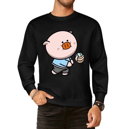 Front Patterned Long Sleeve TopSoftTouch Fitted