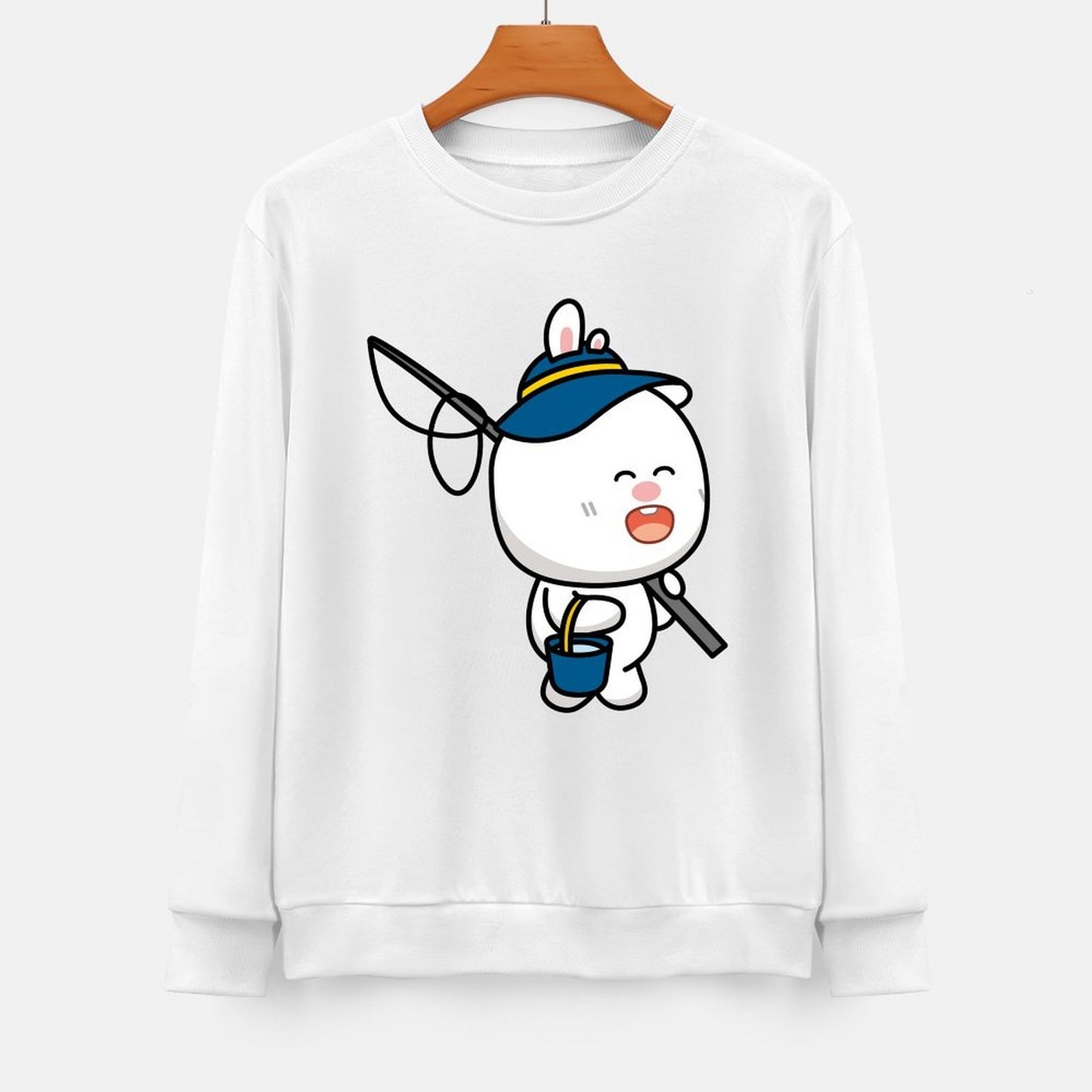 Front Patterned Long Sleeve TopTrueComfort Smooth