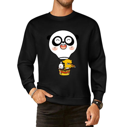 Front Patterned Long Sleeve TopChill Basic