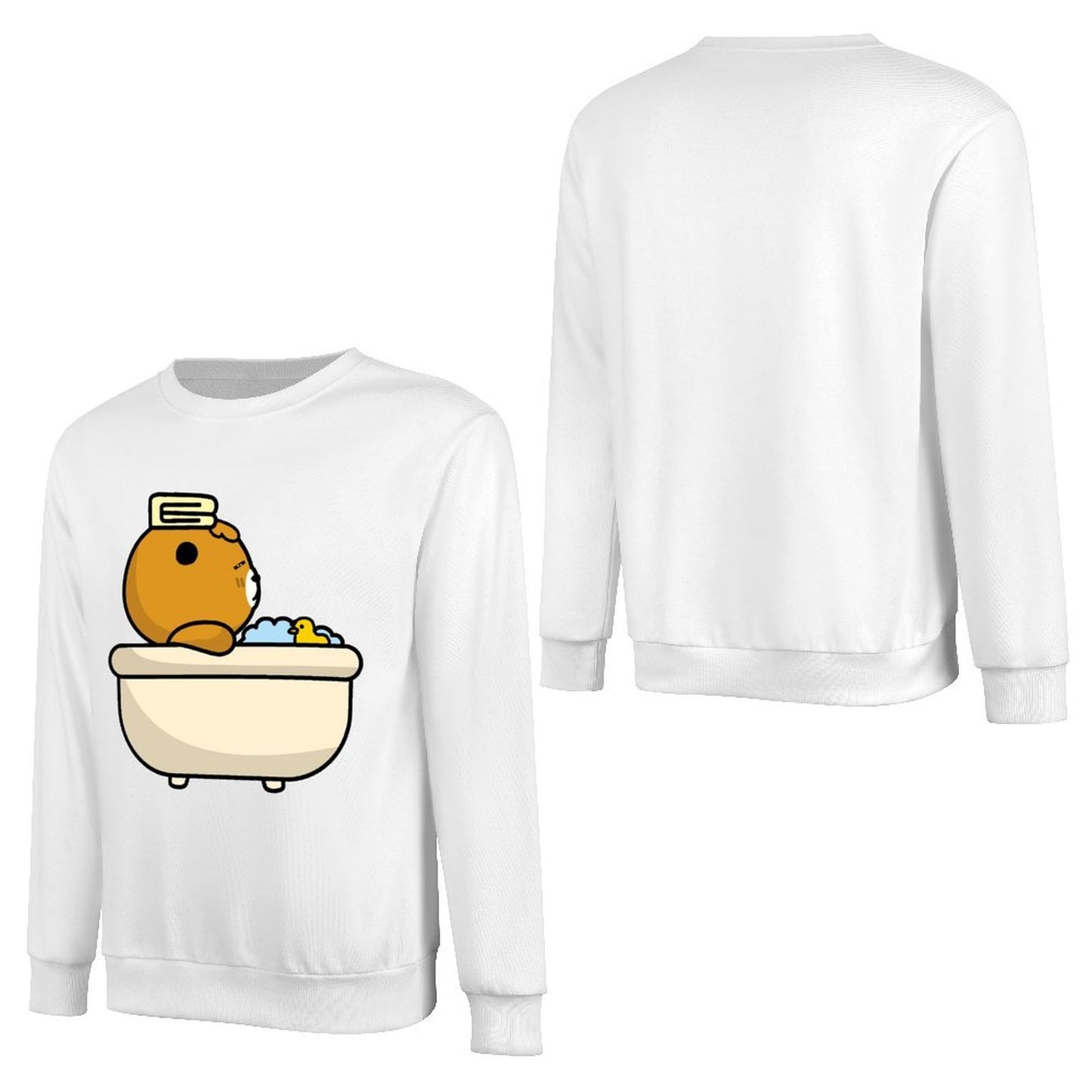 Front Patterned Long Sleeve TopCoreLine AllDay