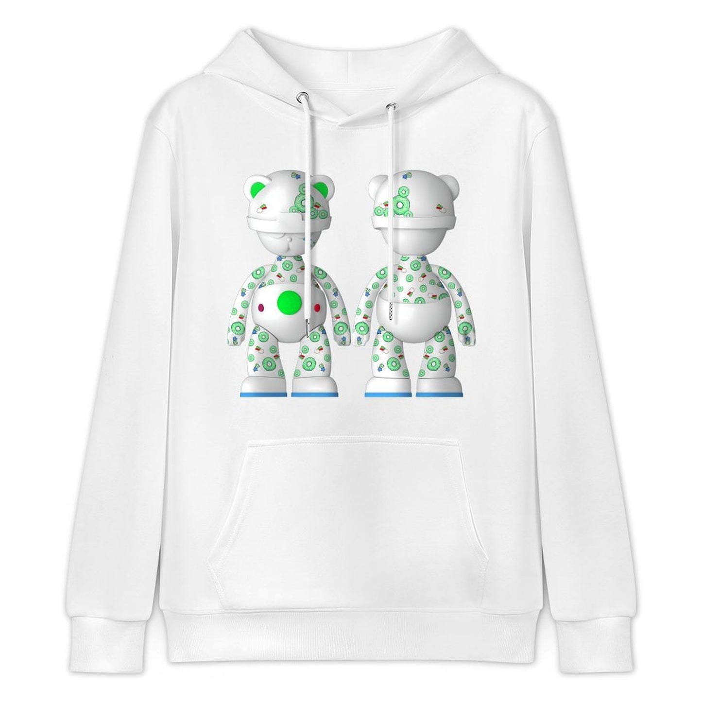 Hoodie Front PatternClassicFit RelaxFit