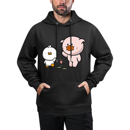 Street Minimal Front Graphic Hoodies