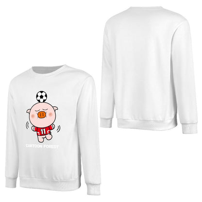 Front Patterned Long Sleeve TopSmooth Softstyle