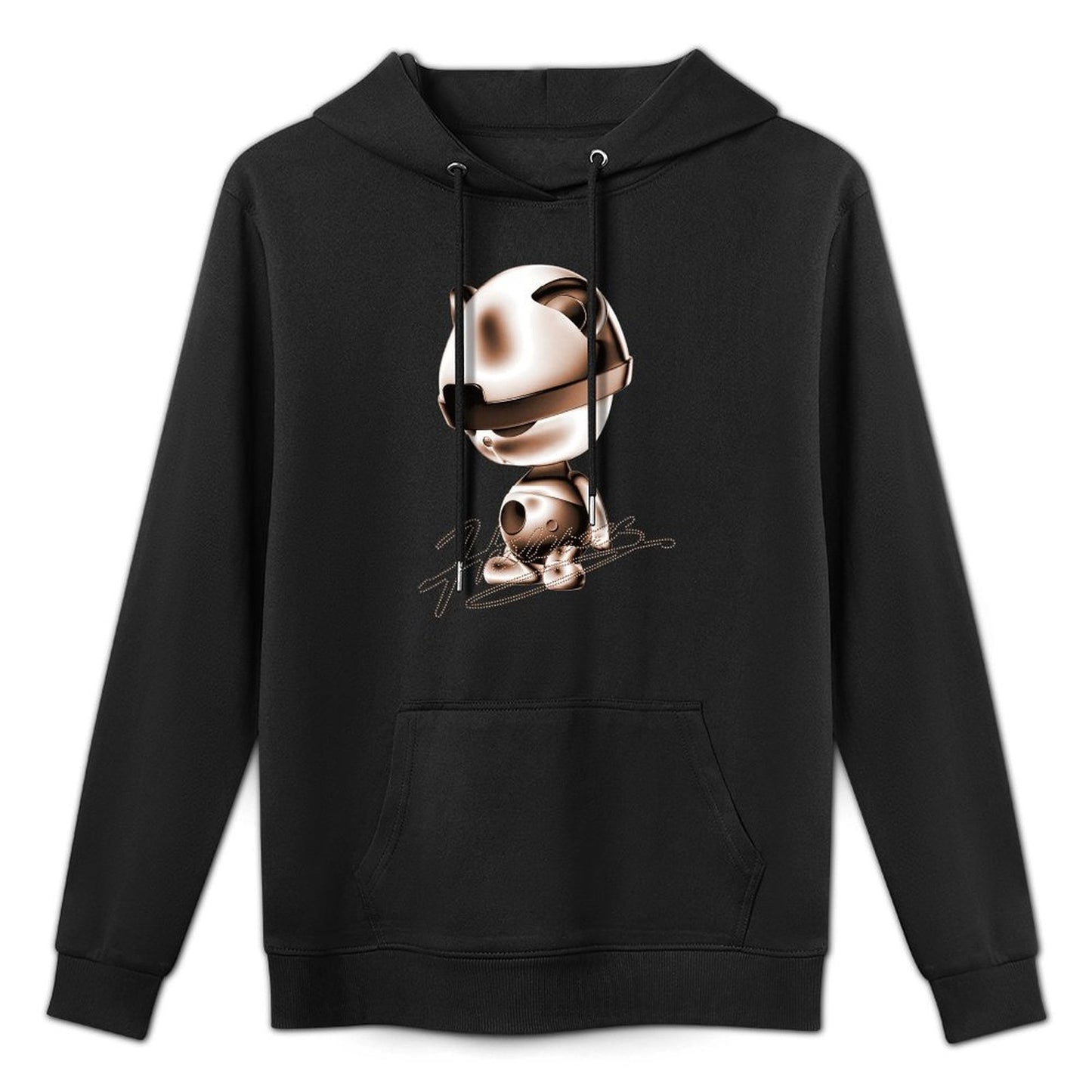 IPIB 250g Hooded Pocket Sweatshirt Front GraphicMen's Hooded  Sweatshirt6000027-2