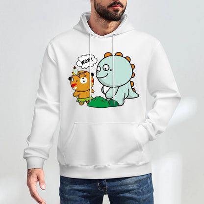 Eco / Sustainable Lightweight Front Graphic Hoodies