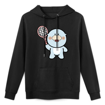 Vibrant Colors Minimal Front Graphic Hoodies