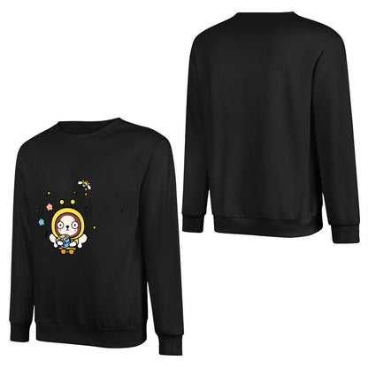 Front Patterned Long Sleeve TopActiveWear Breathable