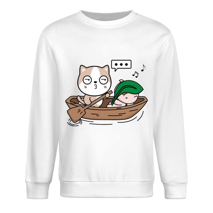 Front Patterned Long Sleeve TopSeamless Signature