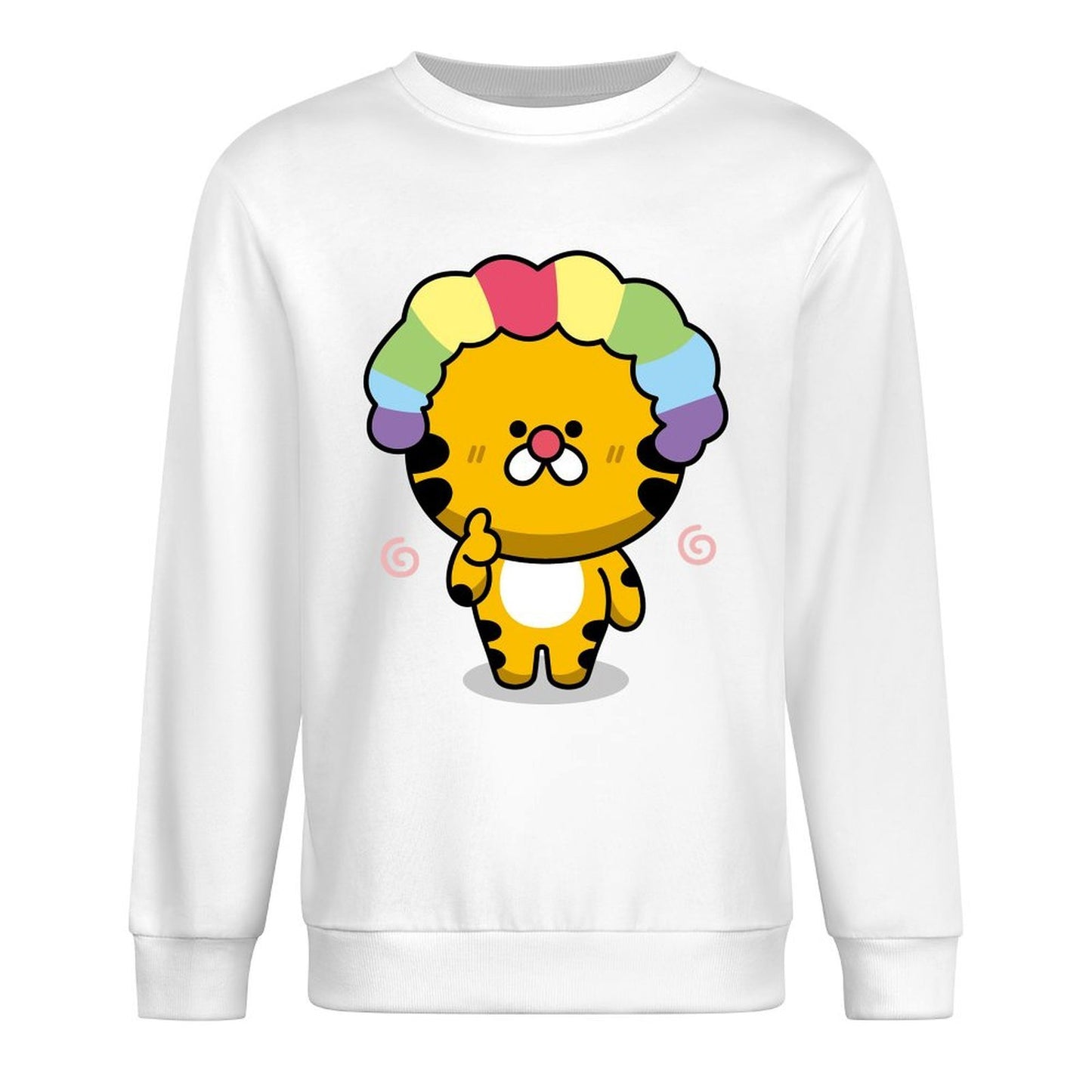 Front Patterned Long Sleeve TopRetro TrueStyle