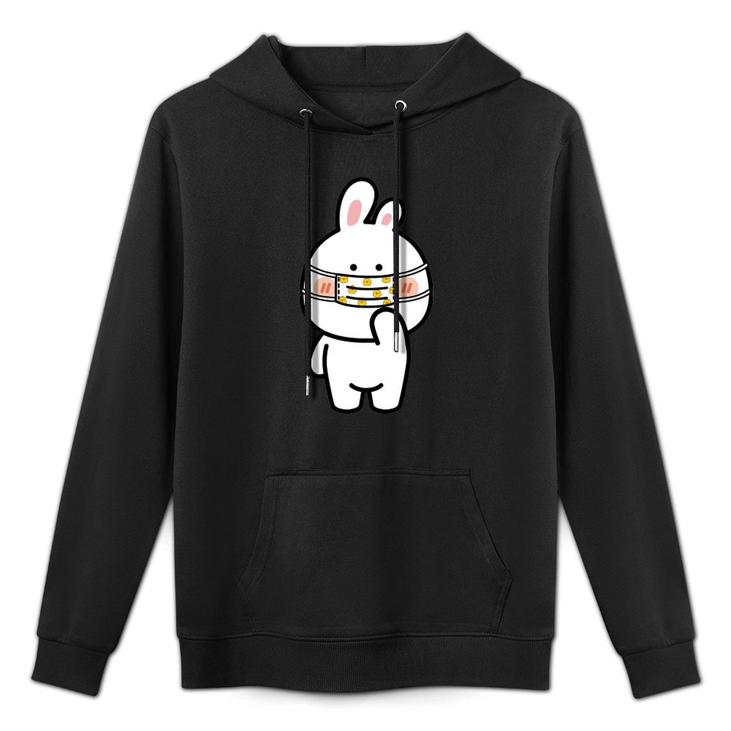 Simple Lightweight Front Graphic Hoodies