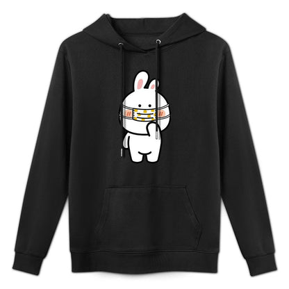 Simple Lightweight Front Graphic Hoodies