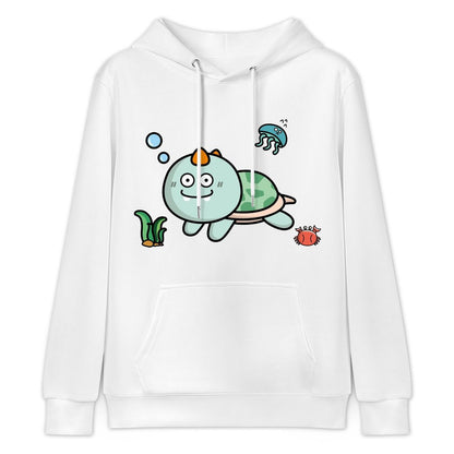 Basic EssentialFit Front Graphic Hoodies