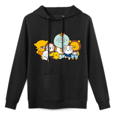 Wrinkle-Free Unisex Front Graphic Hoodies