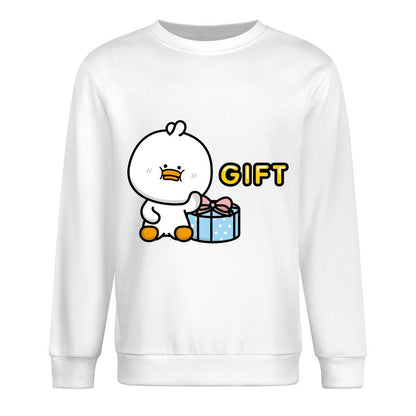 Front Patterned Long Sleeve TopChill RelaxFit