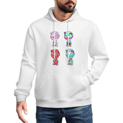 IPIB 250g Hooded Pocket Sweatshirt Front GraphicMen's Hooded  Sweatshirt6000073-1