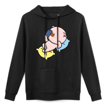 Strong CleanCut Front Graphic Hoodies