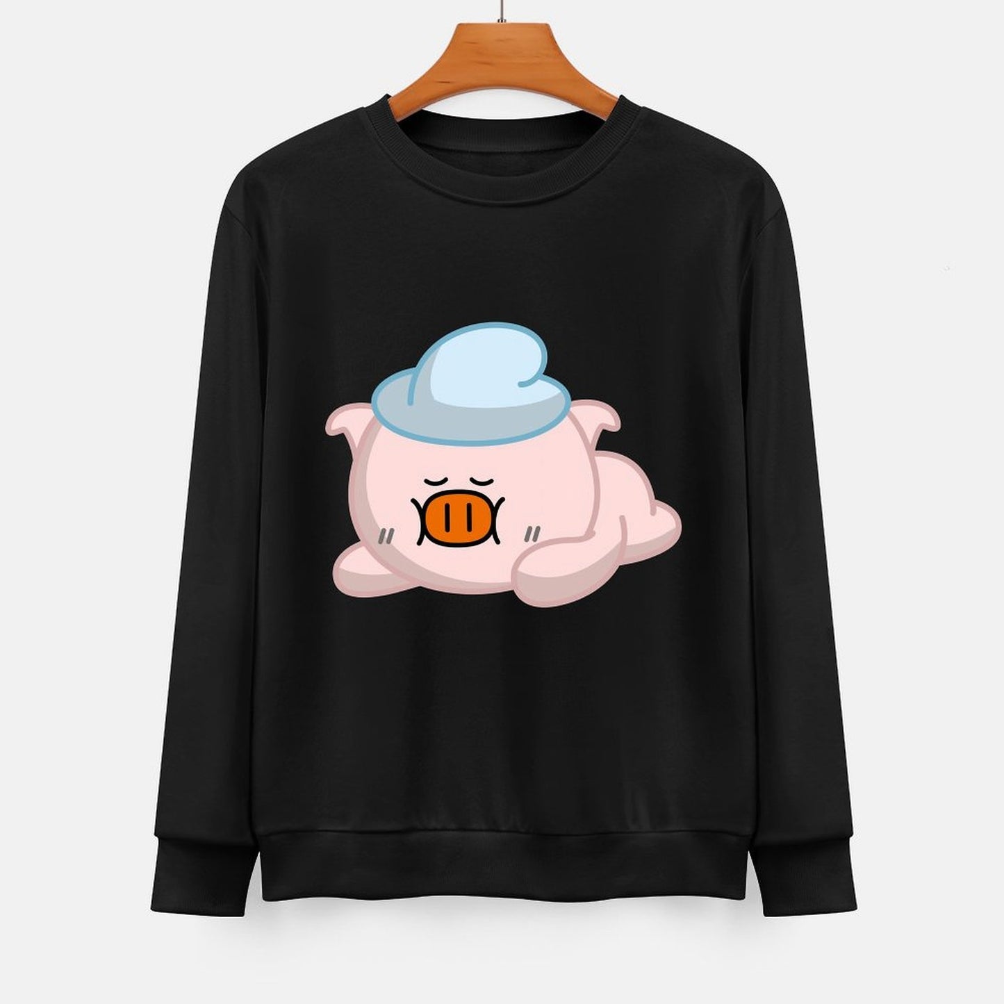 Front Patterned Long Sleeve TopClean Edges Eco / Sustainable