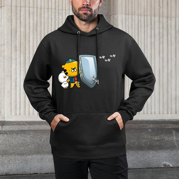 IPBR 250g Hooded Pocket Sweatshirt Front GraphicMen's Hooded  Sweatshirt4001083